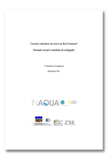 Relatório de progresso cavalos-marinhos em risco na ria formosa | dezembro 2011
